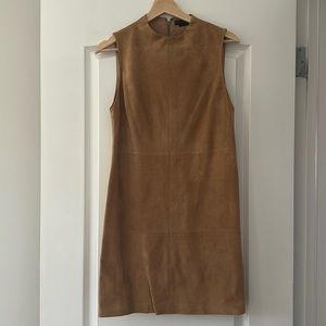 Alice + Olivia lamb leather dress